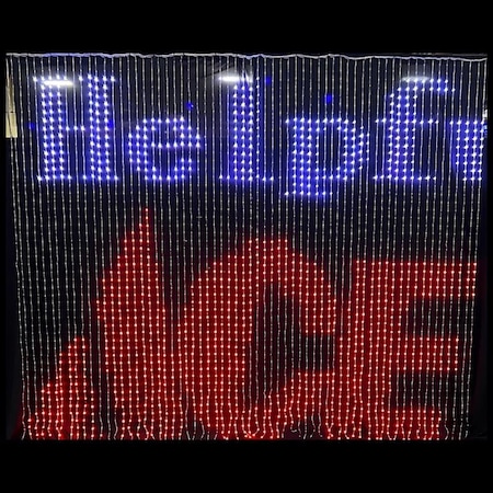 Living Accents Holiday Bright Lights LED Micro Dot/Fairy RGB 3200 ct Novelty Christmas Lights 10 ft. RGBCURA3200A